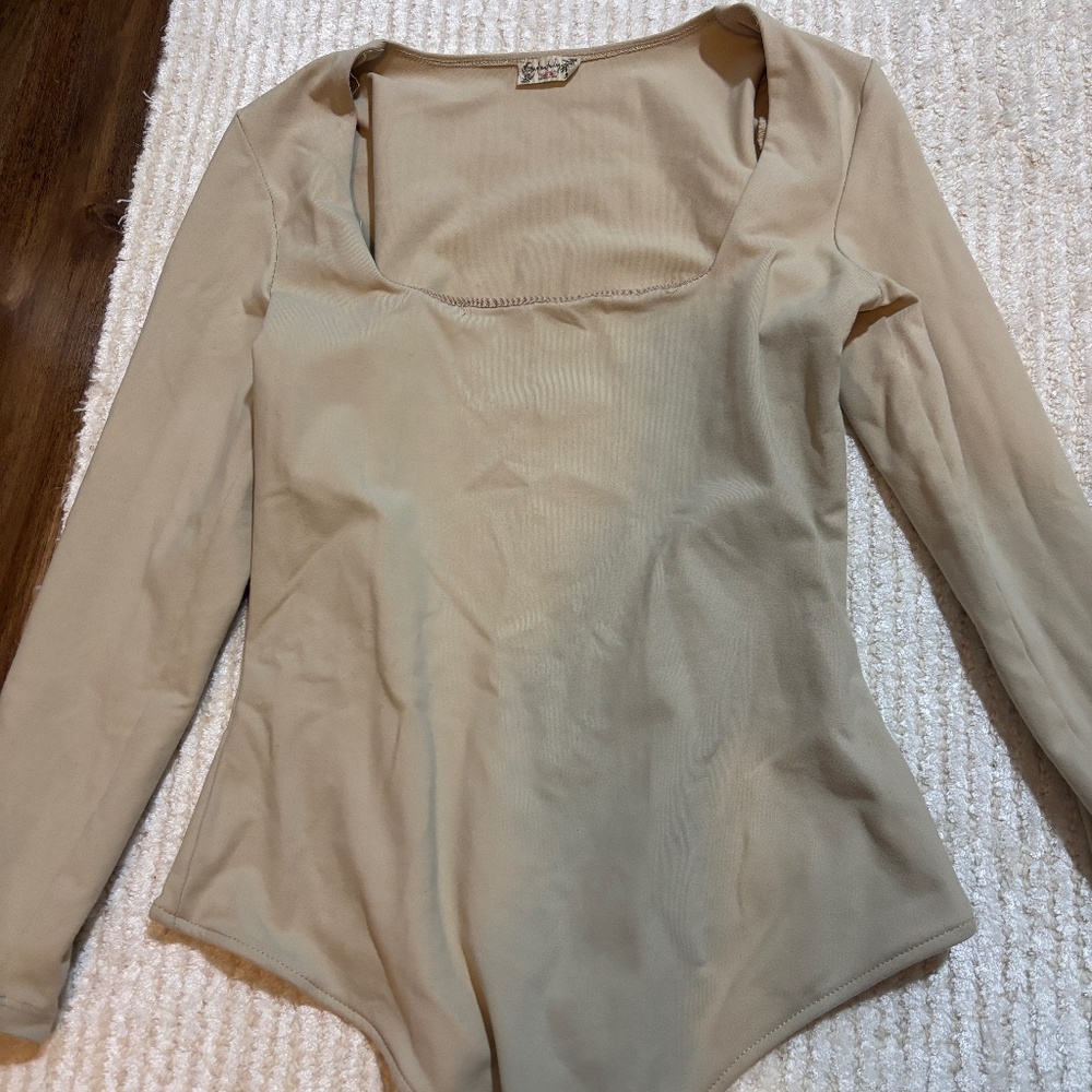 Free people nude bodysuit